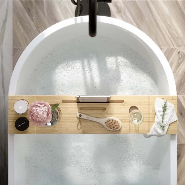 Bamboo Bath Caddy