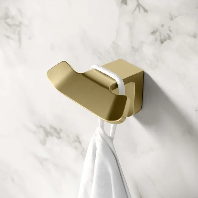 Eloise Brushed Brass Robe Hook