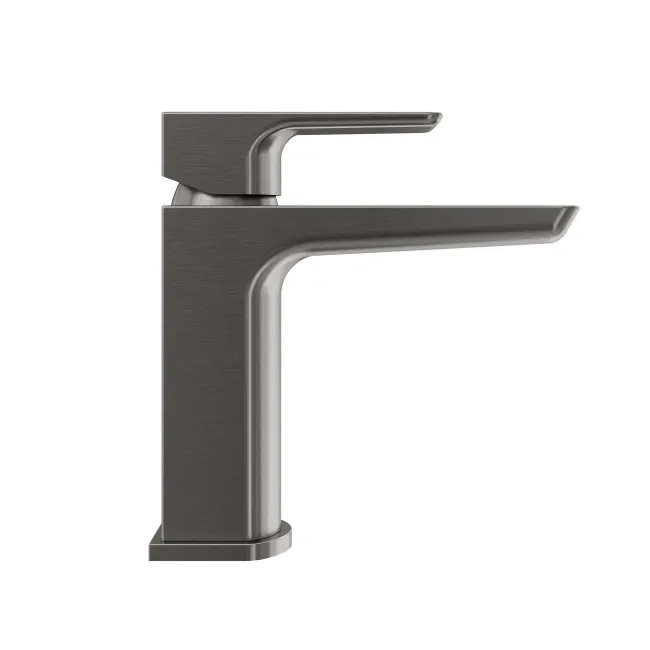 Soar Gunmetal Grey Basin & Bath Mixer Tap Set