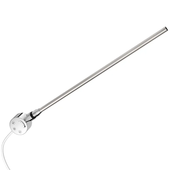 Santorini Electric Chrome Flat Panel Heated Towel Rail 1600x450mm