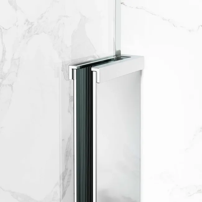 Stockholm Easy Clean 8mm Frameless Sliding Shower Enclosure 1400x800mm