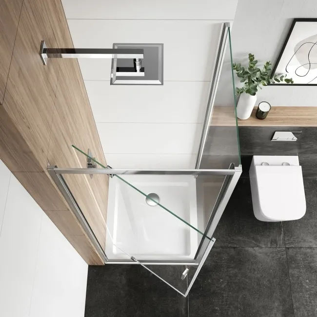 London 6mm Pivot Shower Enclosure 700x700mm