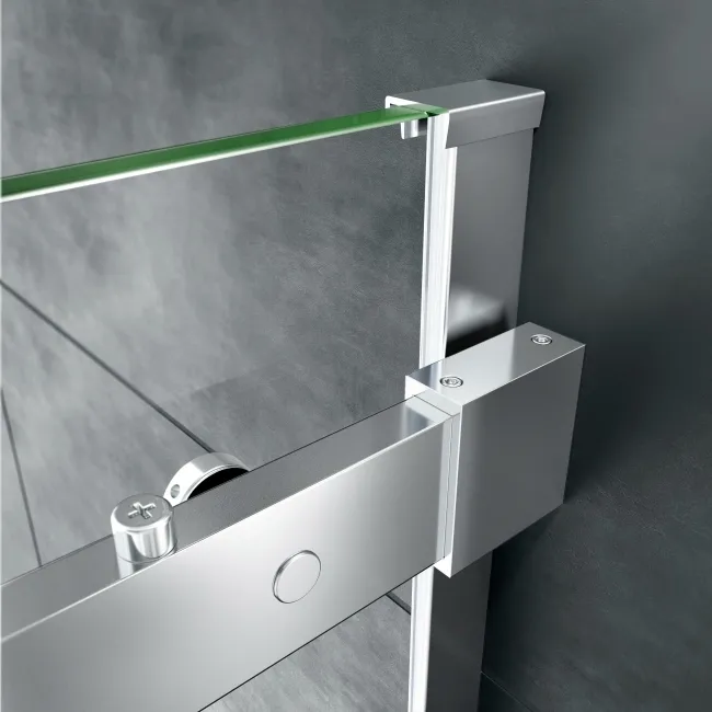 Oslo Premium Easy Clean 8mm Sliding Shower Enclosure 1100x900mm