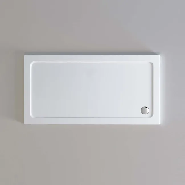 London Rectangular Stone Shower Tray 1500x760mm & Riser Kit