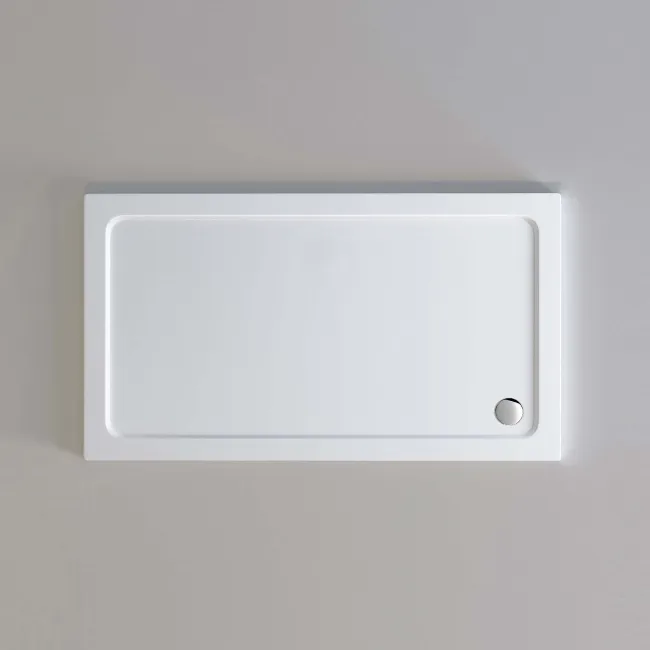 London Rectangular Stone Shower Tray 1500x900mm & Riser Kit