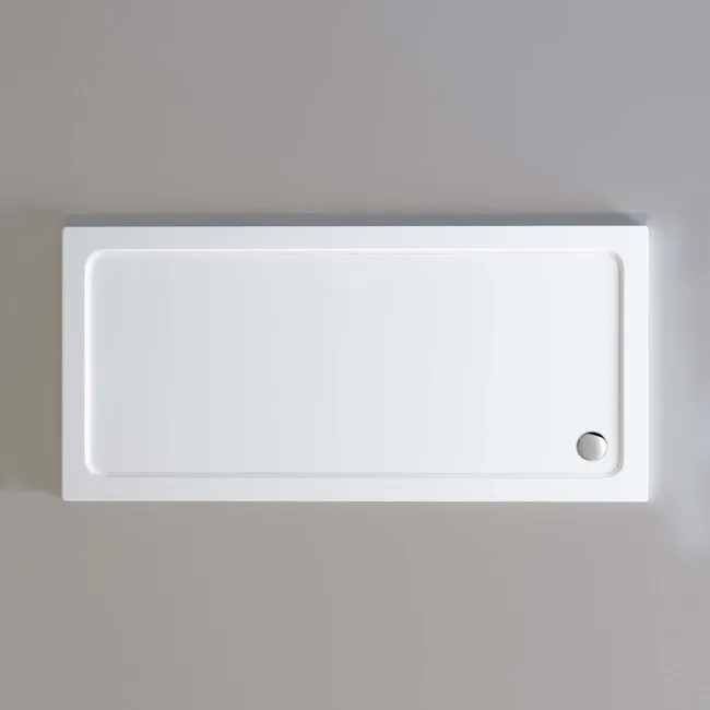 London Rectangular Stone Shower Tray 1700x900mm & Riser Kit