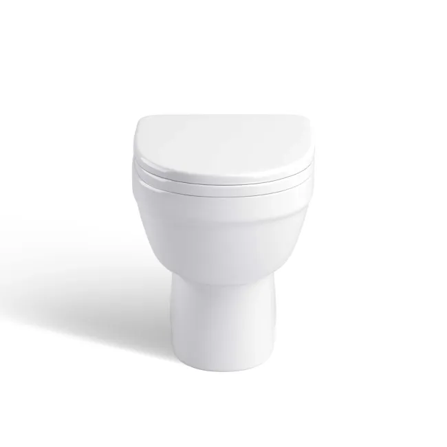 Traditional Chalk White Back To Wall Unit and Seattle Toilet
