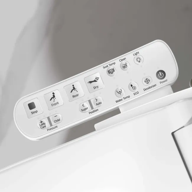 Denver Close Coupled Toilet With Smart Bidet Seat