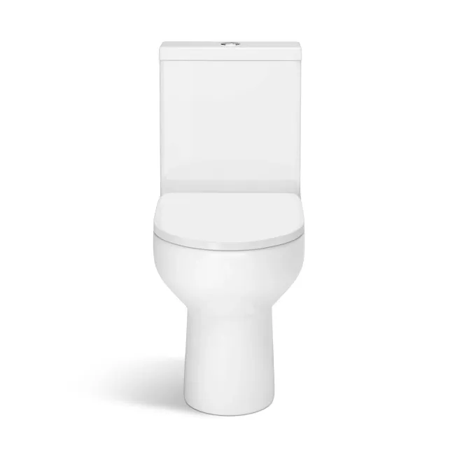 Manhattan Slimline 560 Depth Close Coupled Toilet With Soft Close Seat