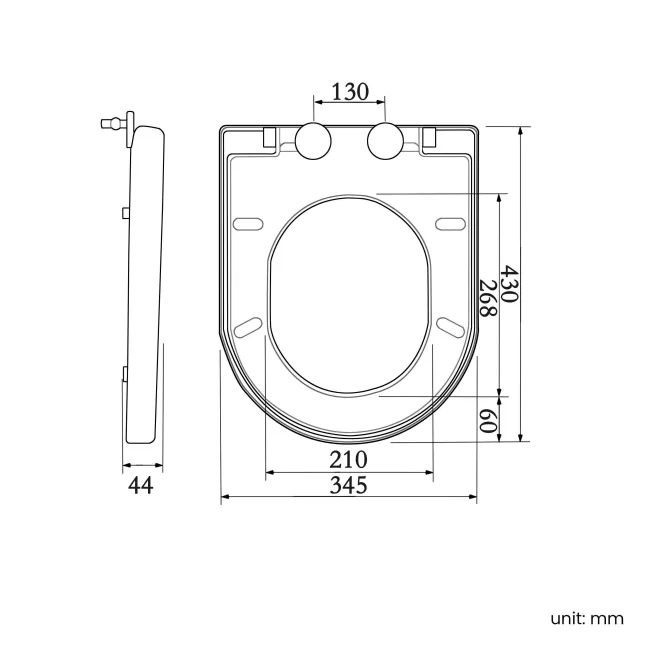 Orlando Close Coupled Corner Toilet With Soft Close Seat