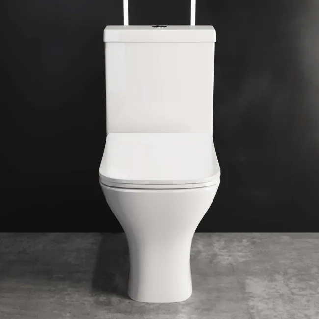 Atlanta Close Coupled Toilet & Pedestal Basin Set