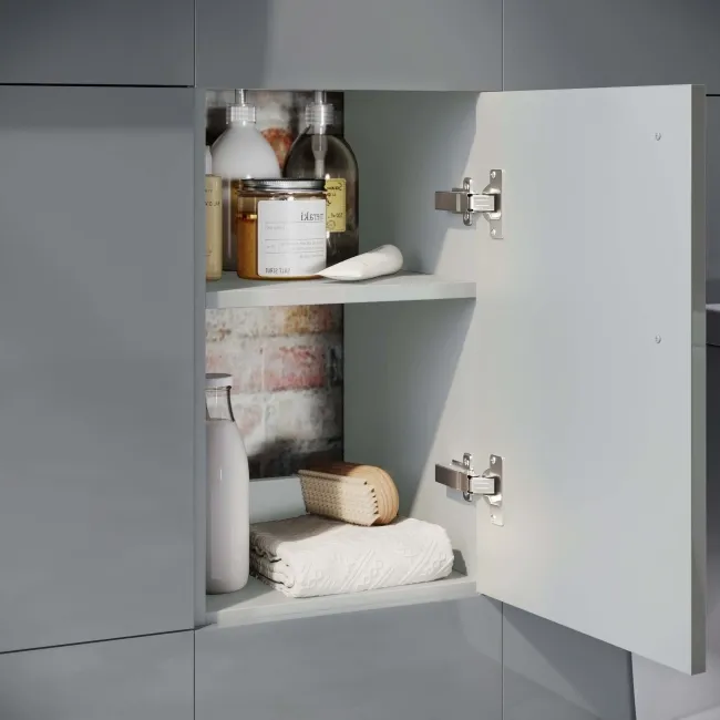 Harper Stone Grey Combination Vanity Basin and Denver Toilet 1500mm