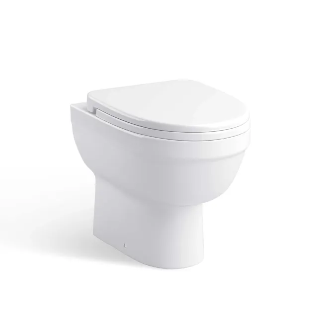Ohio Stone Grey 2-In-1 Combined Wash Basin & Seattle Toilet 500mm