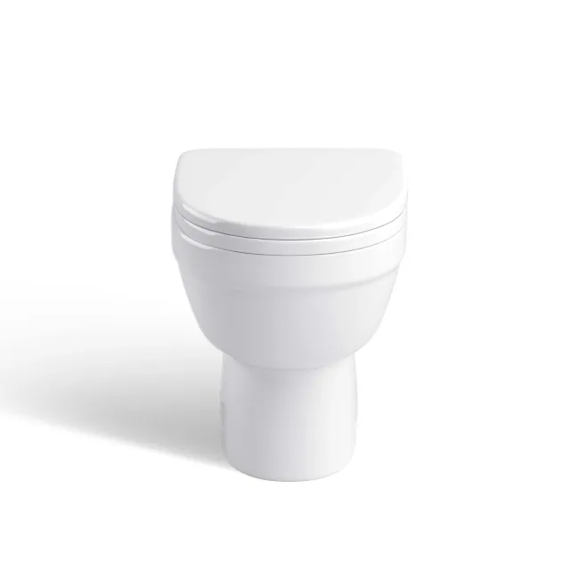 Ohio Stone Grey 2-In-1 Combined Wash Basin & Seattle Toilet 500mm