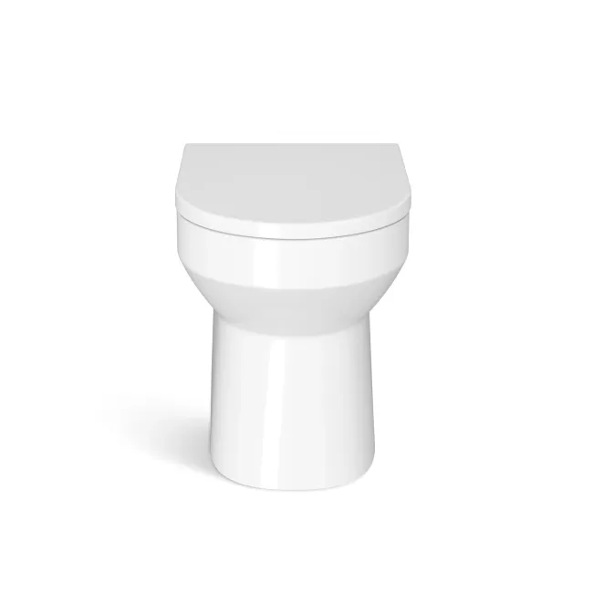 Sicily Fluted Coastal White Combination Vanity Basin and Miami Toilet 1500mm - Black Accents