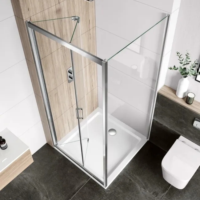 London 6mm Bifold Shower Enclosure 800x800mm