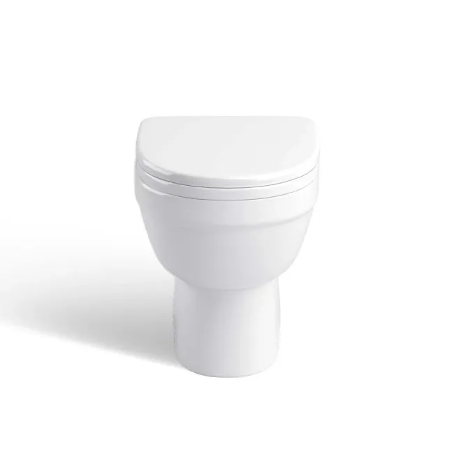 Harper Gloss White Back To Wall Unit And Seattle Toilet