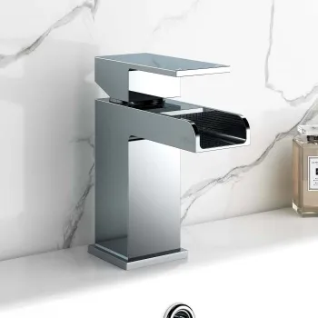 Avon Chrome Waterfall Basin Mixer Tap