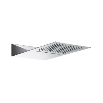 Square Waterfall Stainless Steel Slim Shower Head