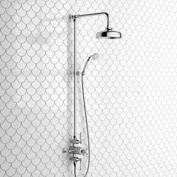 Shannon Traditional Thermostatic Shower Set with Hand Shower