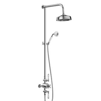 Nevis Traditional Thermostatic Shower Set with Hand Shower