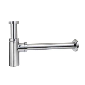 Chrome Round Solid Brass Bottle Trap