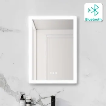 Ellie Illuminated LED Mirror With BLUETOOTH Speaker 700x500mm