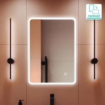 Evelyn Illuminated LED Mirror 700x500mm