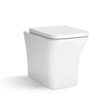 Houston Rimless Back To Wall Toilet With Premium Soft Close Seat