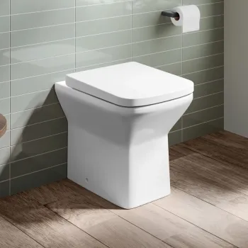 Dallas Rimless Back To Wall Toilet With Soft Close Seat