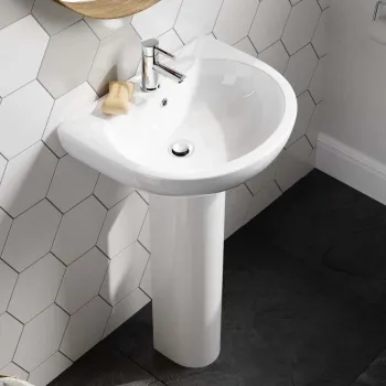 Austin Pedestal Basin 550mm