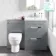 Avon Stone Grey Combination Basin Drawer and Seattle Toilet 1100mm