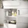 Harper Gloss White Combination Vanity Basin and Atlanta Toilet 1200mm - Black Accents