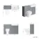 Monaco Dove Grey Combination Vanity Traditional Basin and Seattle Toilet 1200mm - Brushed Brass Accents