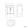 Bermuda Dove Grey Vanity with Oval Counter Top Basin 600mm - Brass Knurled Handles