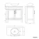 Bermuda Dove Grey Vanity with Oval Counter Top Basin 800mm - Brass Knurled Handles