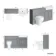 Monaco Dove Grey Combination Vanity Traditional Basin and Seattle Toilet 1500mm - Brass Knurled Handles