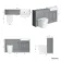 Monaco Dove Grey Combination Vanity Traditional Basin and Boston Toilet 1500mm - Brass Knurled Handles
