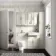 Monaco Chalk White Combination Vanity Basin and Seattle Toilet 1200mm - Brass Knurled Handles