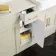 Monaco Chalk White Combination Vanity Basin and Seattle Toilet 1500mm - Brass Knurled Handles
