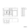 Monaco Midnight Green Basin Vanity and Back To Wall Unit 1500mm (Excludes Pan & Cistern) - Brass Knurled Handles