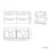 Omaha Gloss White Wall Hung Drawer Vanity with Marble Top & Marin Basin 1200mm