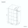 Munich Matt Black Grid 8mm Wet Room Shower Glass 900mm & 250mm Pivotal Return Panel