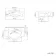 Quartz Gloss White Combination Vanity Basin and Houston Toilet 1150mm