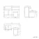 Foster Tungsten Grey Combination Vanity Basin and Boston Toilet 1200mm - Left Handed