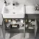 Foster Tungsten Grey Combination Vanity Basin with Marble Top 1500mm - Excludes Toilet