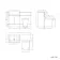 Foster Tungsten Grey Combination Vanity Basin and Tucson Toilet 1200mm