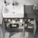 Foster Tungsten Grey Combination Vanity Basin and Houston Toilet 1500mm