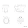 Monaco Inky Blue Combination Vanity Basin and Hudson Toilet with Wooden Seat 1200mm