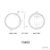 Grace Battery Operated Illuminated LED Mirror 500mm